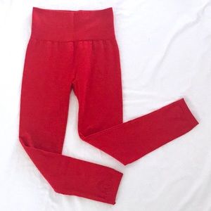 Red Leggings